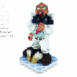Statuetta satirica di radiologo